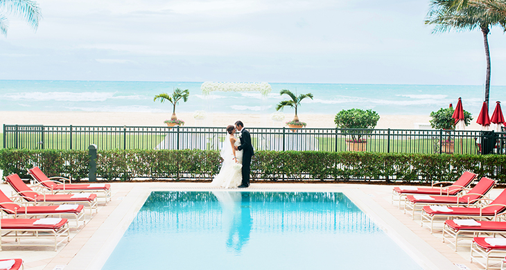 Miami Poolside Wedding