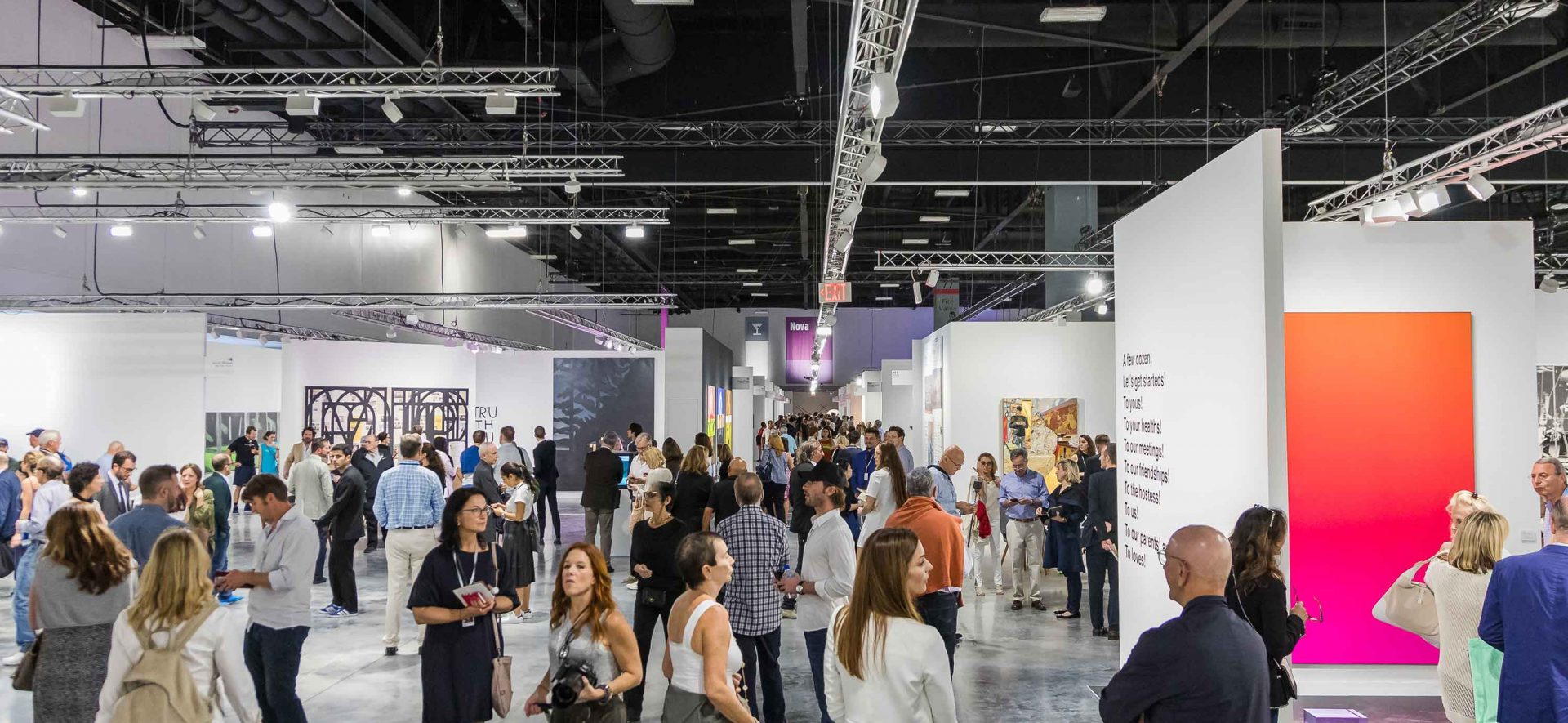 Art Basel's show in Miami Beach