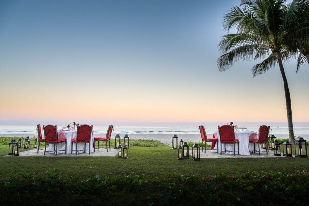 Beachfront Dinner Bliss