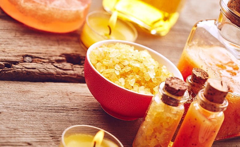 Pumpkin-inspired diy facial & body scrub