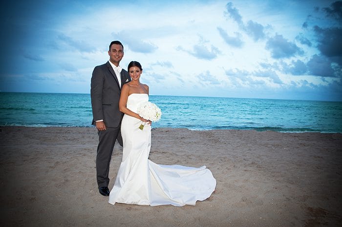Real Weddings at Acqualina, the Story of Justin and Chloe
