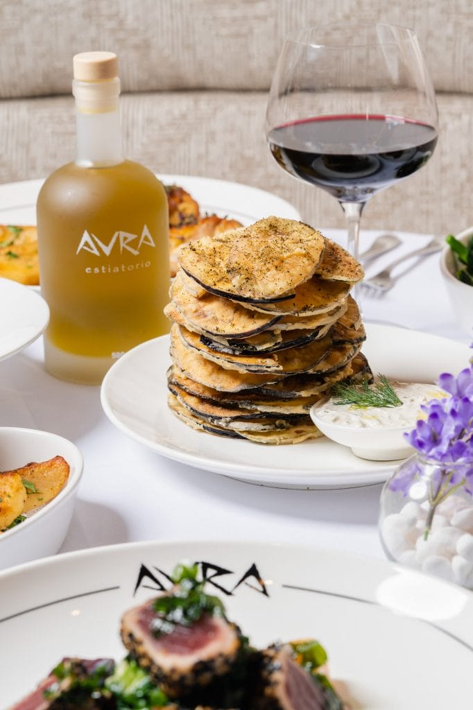Assorted Avra Miami dishes