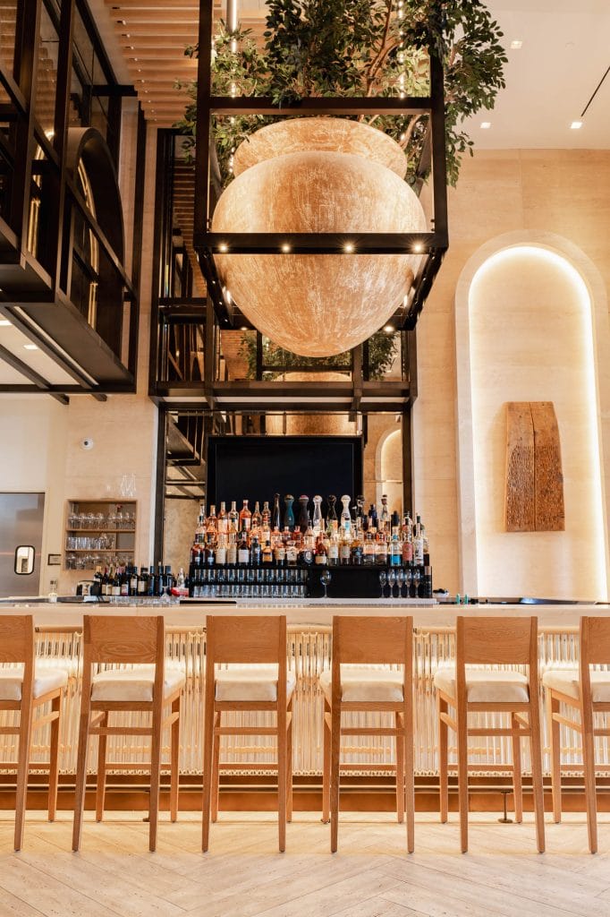 Avra Miami Bar area