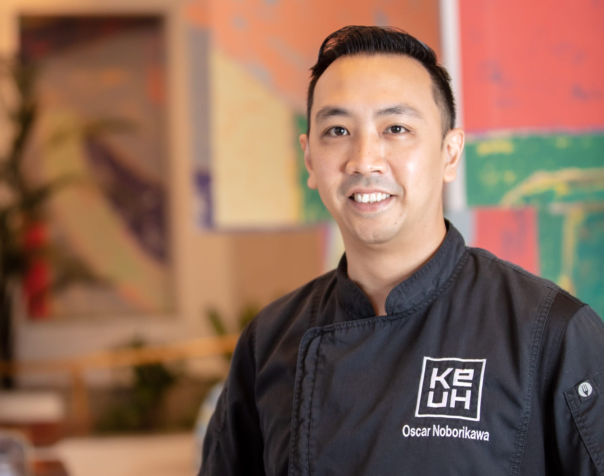 Ke-uH's Chef Oscar Noborikawa