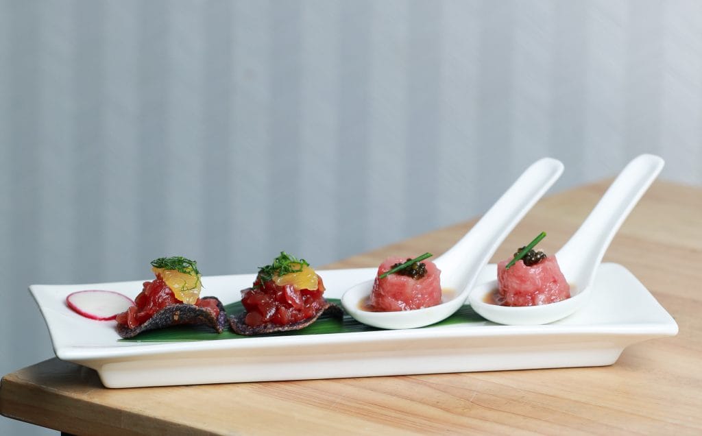 Ke-uH Tuna Experience dish